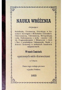 Nauka wróżenia