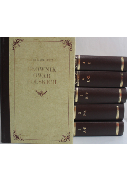Słownik gwar polskich Tom 1 do 6