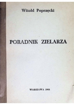 Poradnik zielarza
