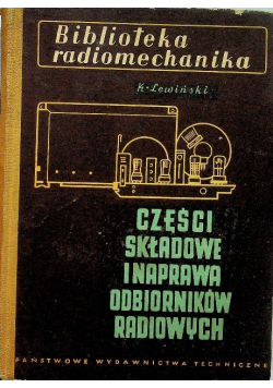 Części składowe i naprawa odbiorników radiowych