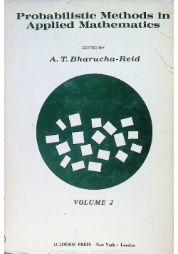 Probabilistic Methods in Applied Mathematics, Volume 2