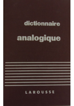 Dictionnaire analogique