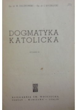 Dogmatyka katolicka, 1947 r.