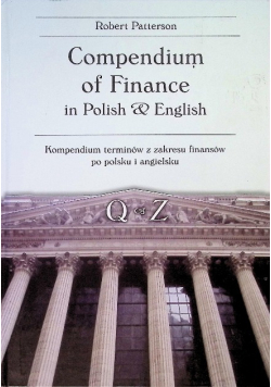 Kompendium terminów z zakresu rachunkowości i finansów po polsku i angielsku