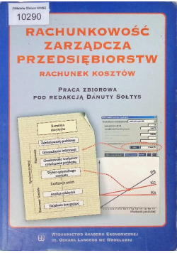 Rachunkowość zarządcza przedsiębiorstw
