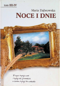Noce i dnie Tom  III do IV