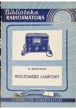 Woltomierz lampowy