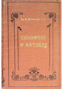 Celowość w naturze 1928 r.