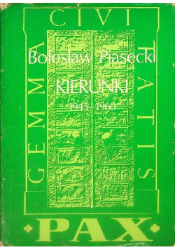 Kierunki 1945 - 1960