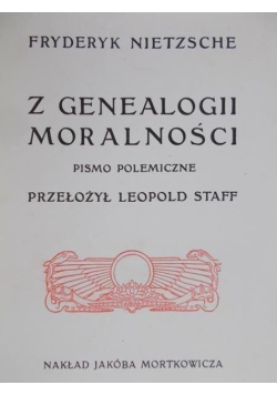 Z genealogii moralności