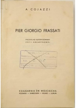 Pier Giorgio Frassati, ok. 1932 r.