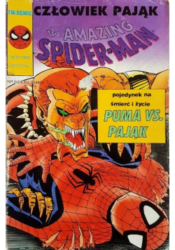 The amazing Spiderman Nr 8 / 92 Pojedynek na śmierć i życie