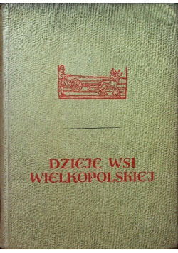 Dzieje Wsi Wielkopolskiej