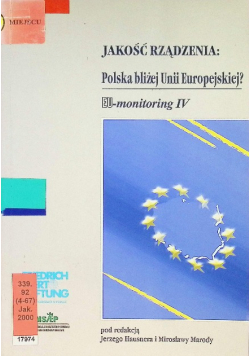 Jakość rządzenia Polska bliżej Unii Europejskiej