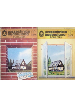 Wszechnica budowlana poradnik Tom I i II
