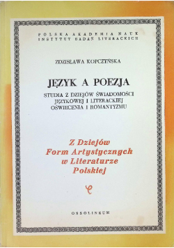 Język a poezja