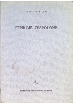 Funkcje zespolone
