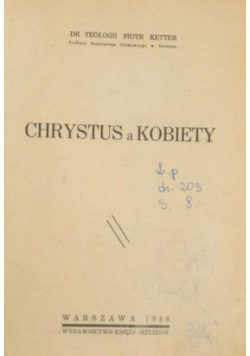 Chrystus a kobiety 1948 r.