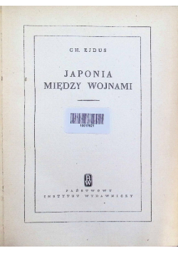 Japonia między wojnami 1950 r.