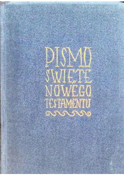 Pismo Święte Nowego Testamentu
