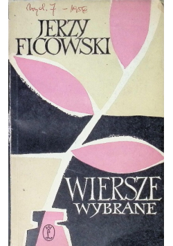Wiersze wybrane Ficowski