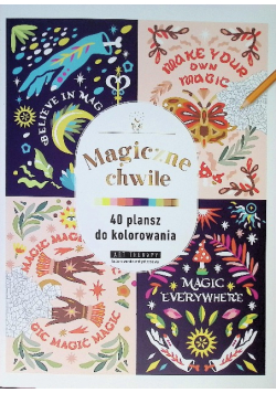 Art therapy Kolorowanka antystresowa Magiczne chwile