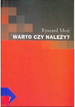 Warto czy należy?
