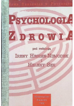 Psychologia zdrowia
