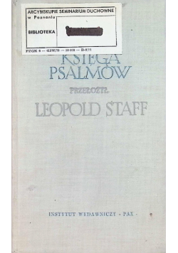 Księga psalmów