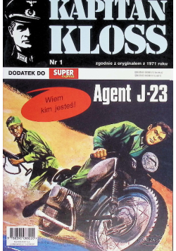 Kapitan Kloss Nr 1 Agent J - 23