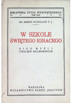 W szkole świętego Ignacego 1939 r.