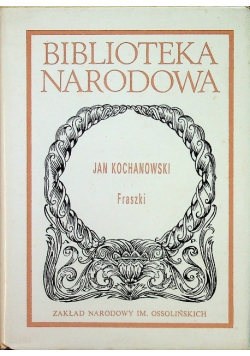 Kochanowski Fraszki