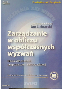 Zarządzanie w obliczu współczesnych wyzwań