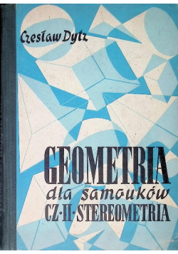 Geometria dla samouków Część II