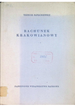 Rachunek krakowianowy