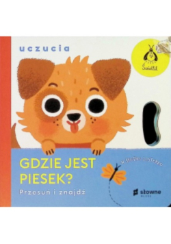 Gdzie jest piesek? Uczucia. Przesuń i znajdź