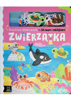 Zwierzątka Książeczka sensoryczna
