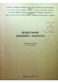 Projektowanie konstrukcji stalowych