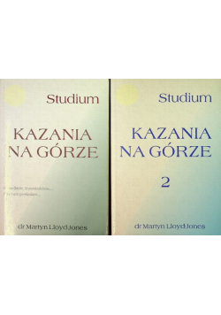 Studium  Kazania na górze Tom 1 i 2