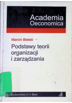 Podstawy teorii organizacji i zarządzania