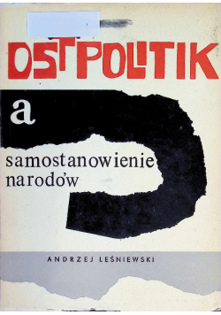 Ostpolitik a samostanowienie