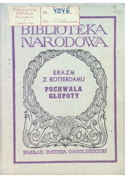 Pochwała Głupoty