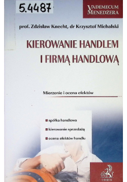 Kierowanie handlem i firmą handlową
