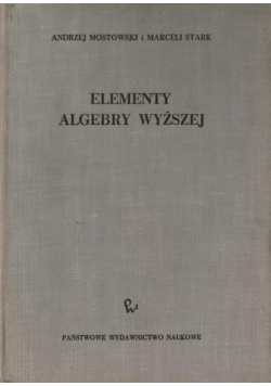 Elementy algebry wyższej
