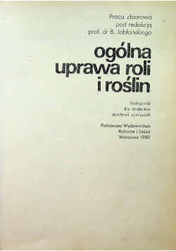 Ogólna uprawa roli i roślin