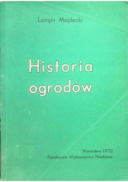 Historia ogrodów