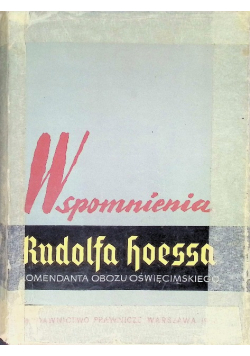 Wspomnienia Rudolfa Hoessa