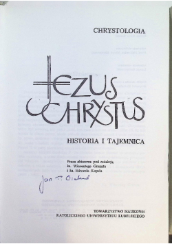 Jezus Chrystus historia i tajemnica