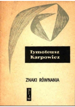 Znaki równania