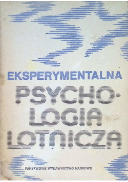 Eksperymentalna psychologia lotnicza
